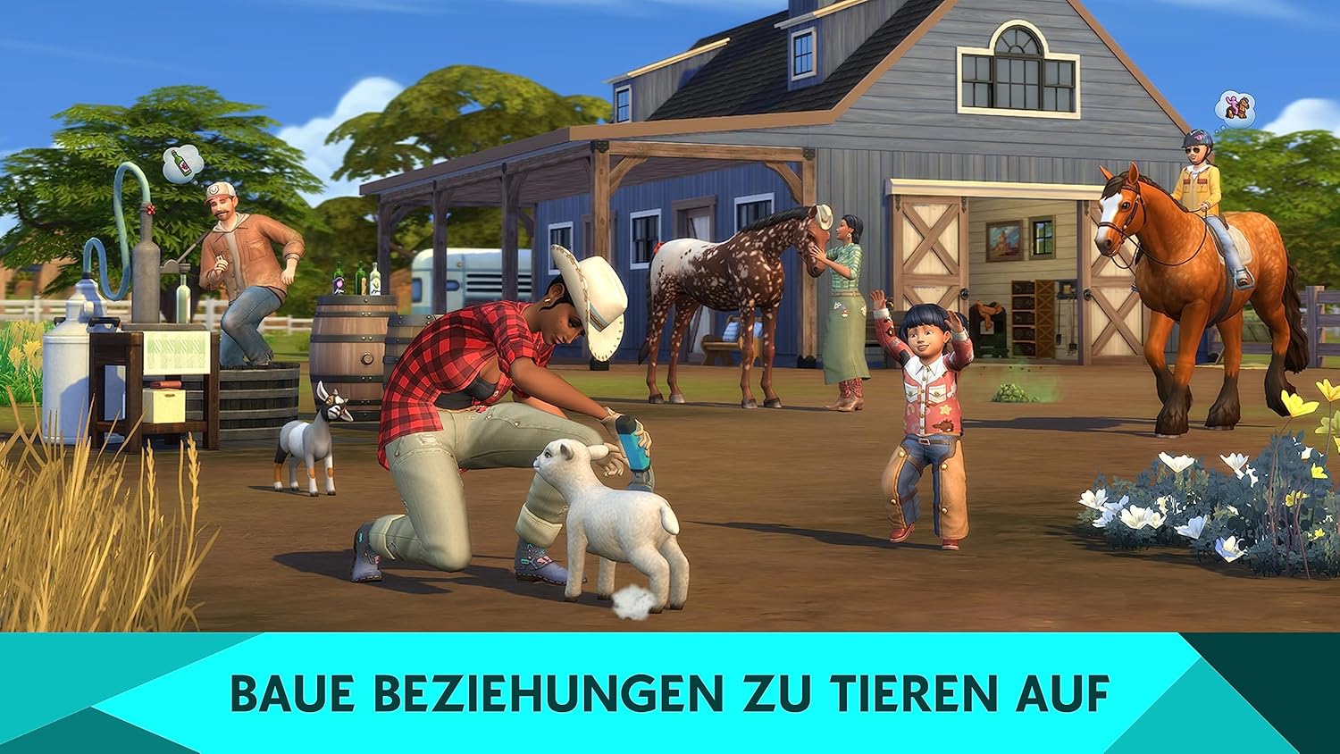 Thumbnail 3 de Die Sims 4 Pferderanch Erweiterung (EP14) 🕹