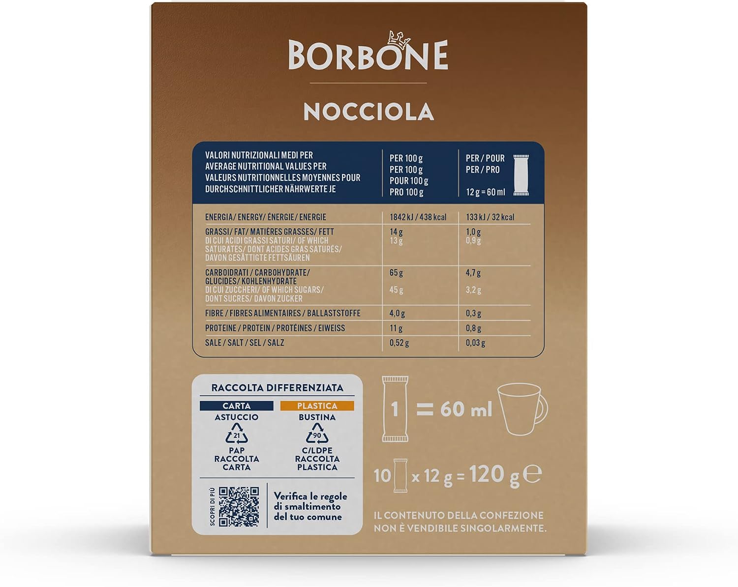 Thumbnail 5 de Caffè Borbone Avellana Stick - 80 Barras