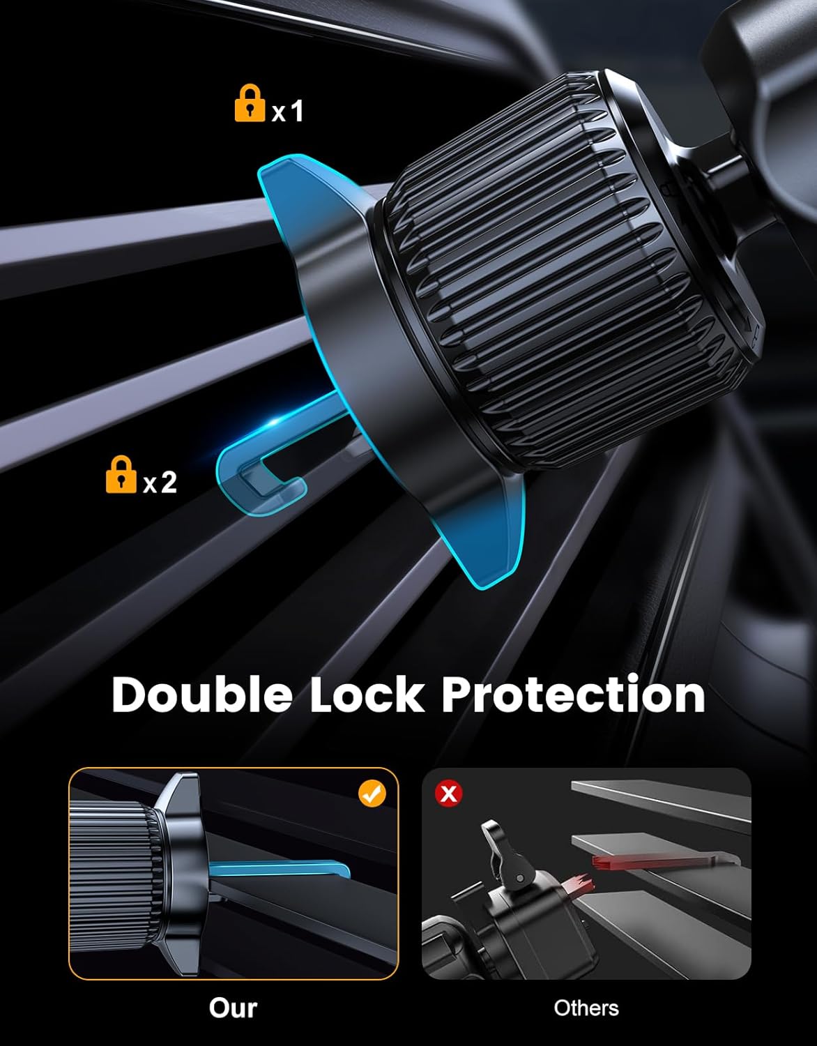 Thumbnail 4 de EOIWUY MagSafe Car Mount 15W Fast Charging