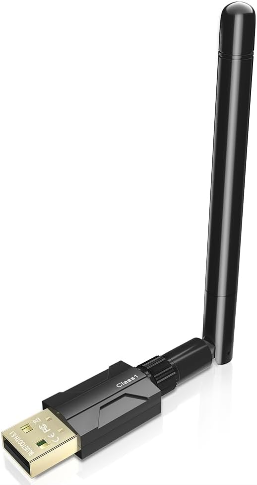 Detalle de Techkey Bluetooth USB Adapter Bluetooth 5.1