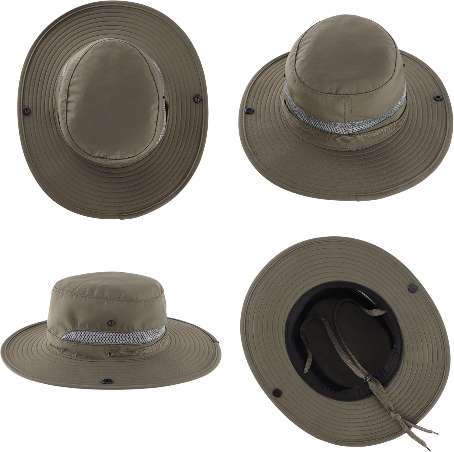 Thumbnail 6 de Connectyle Wide-Brim Sun Hat Polyester