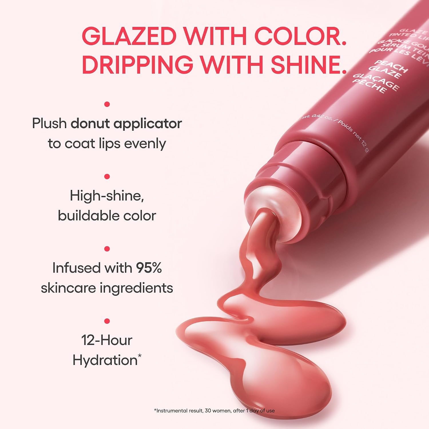 Detalle de LANEIGE Glaze Craze Tinted Lip Serum in Strawberry Sprinkles