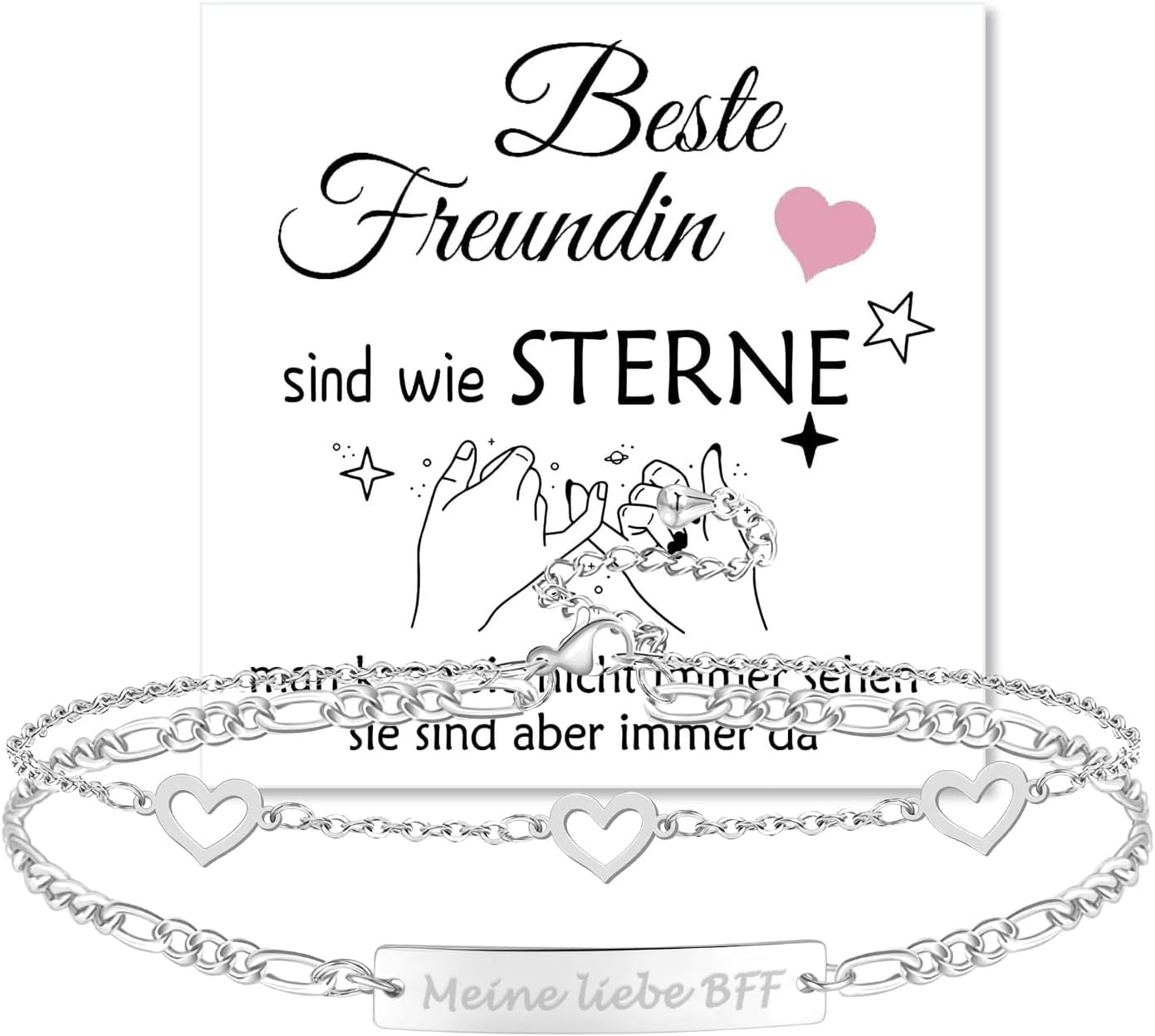 Thumbnail 6 de Gkmamrg Infinity Armband 925 Silber Beste Freundin Geschenk