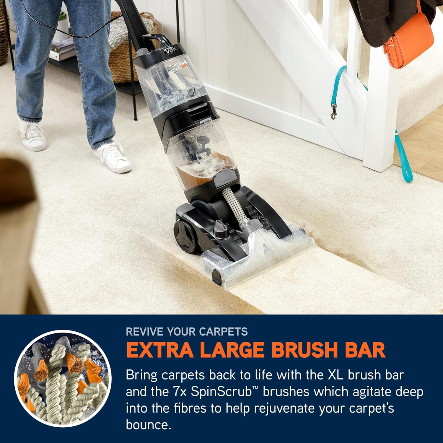 Detalle de Vax Platinum Power Max 1200W carpet cleaner
