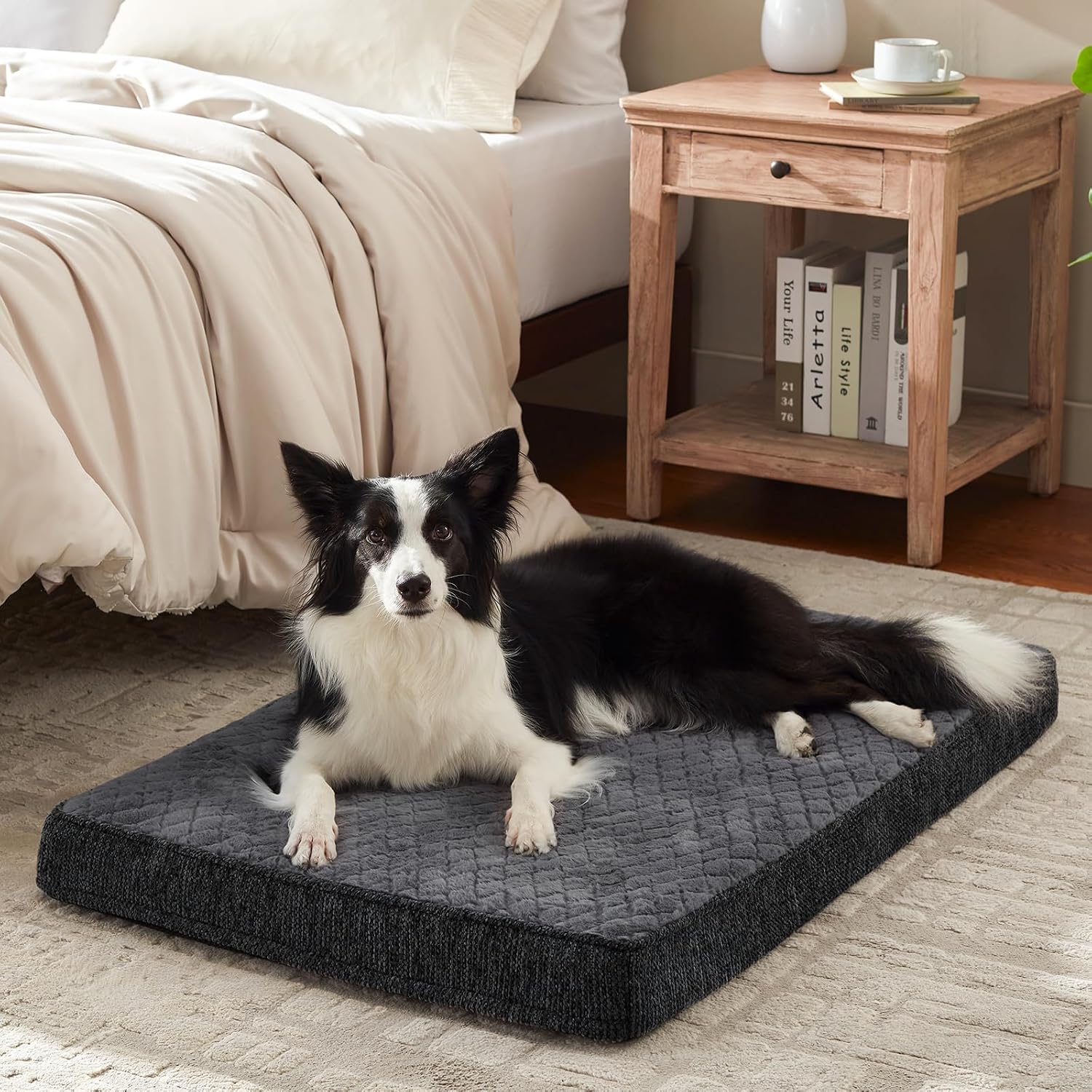 Detalle de Orthopedic dog bed mattress 89x56x8cm