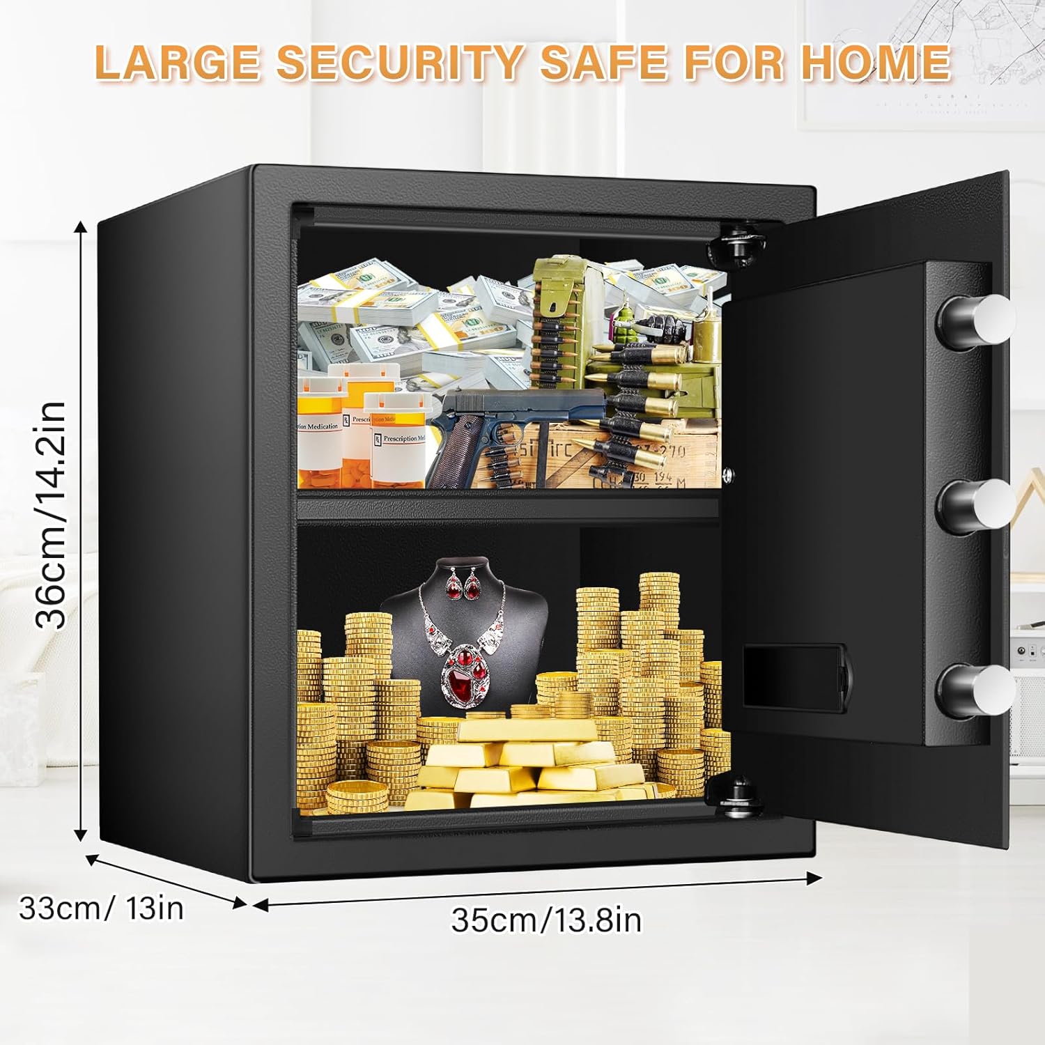 Thumbnail 2 de 52L Großer Safe Tresor