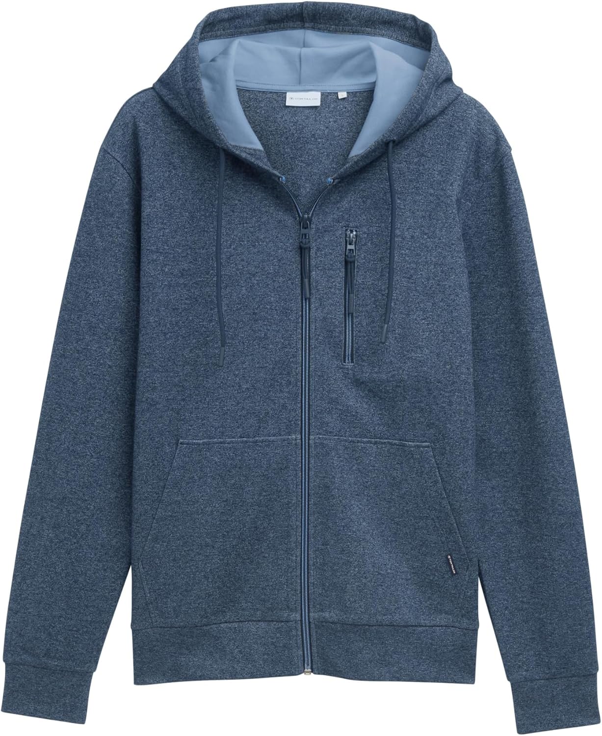 Thumbnail 5 de TOM TAILOR Herren 1048637 Hoodie Sweatjacke mit Kapuze und Streifenmuster