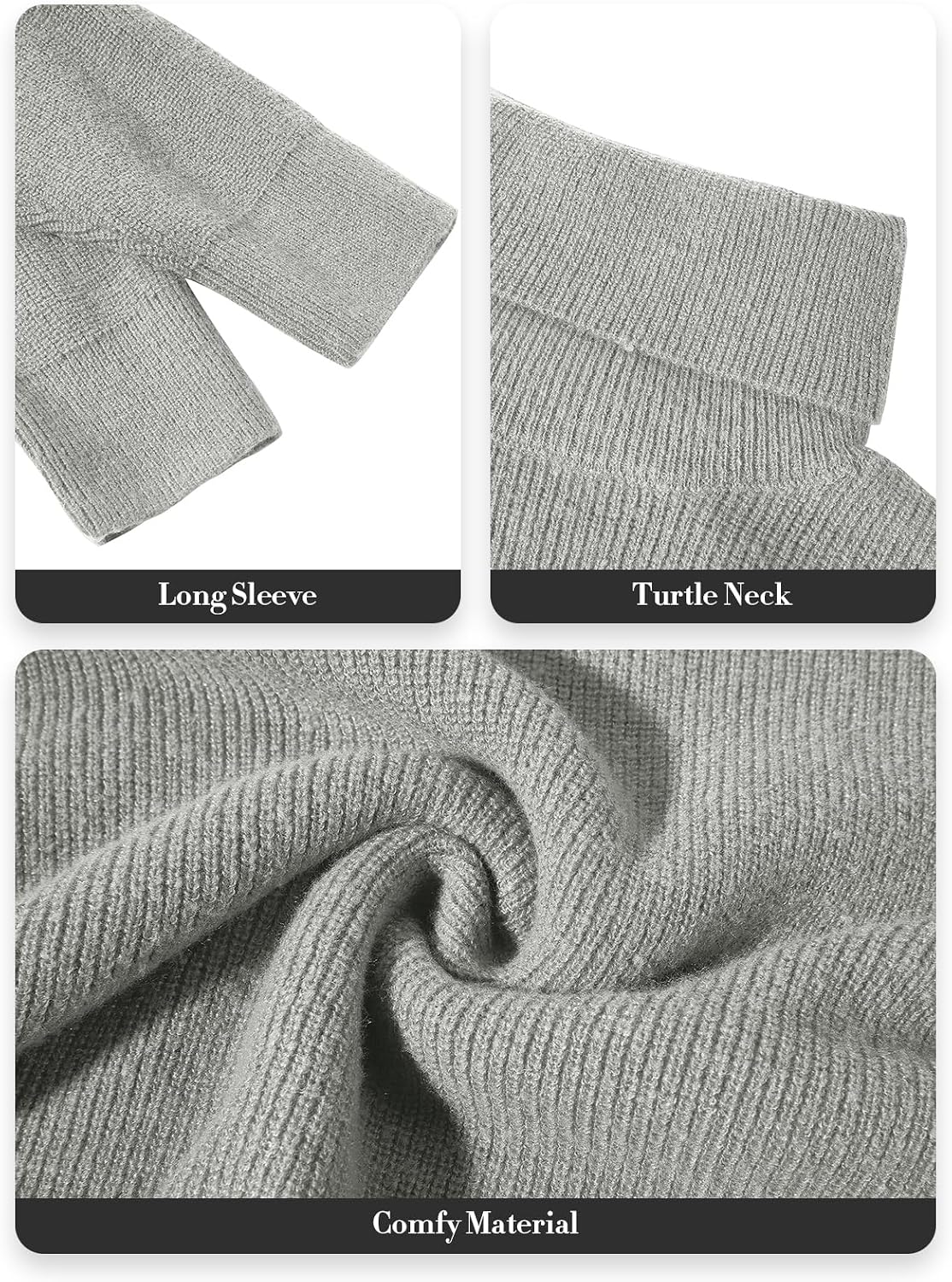 Detalle 1 de imesrun Women's Oversized Sweater