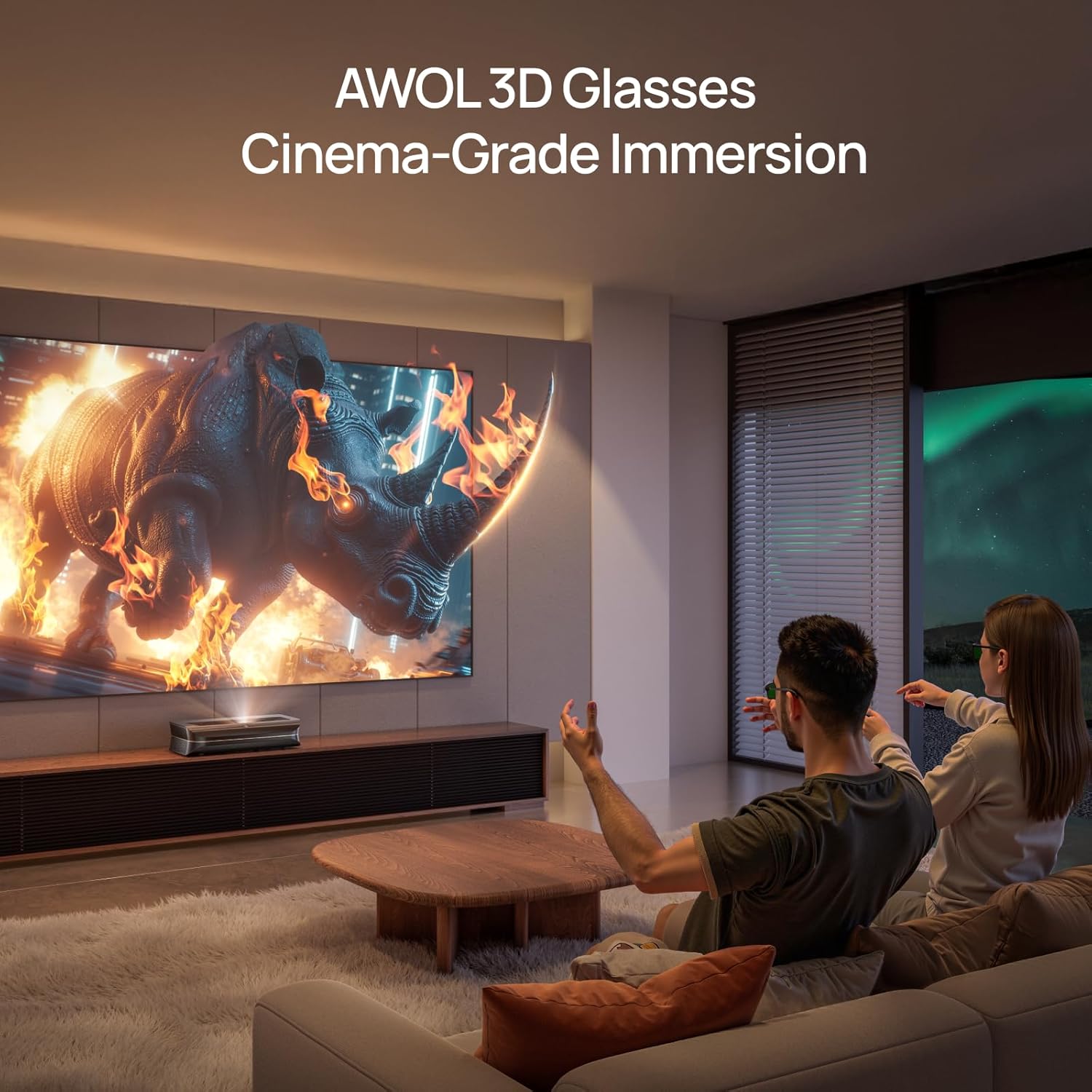 Thumbnail 2 de AWOL VISION DLP Link 3D Glasses review: rechargeable, lightweight, and compatible with AWOL LTV series