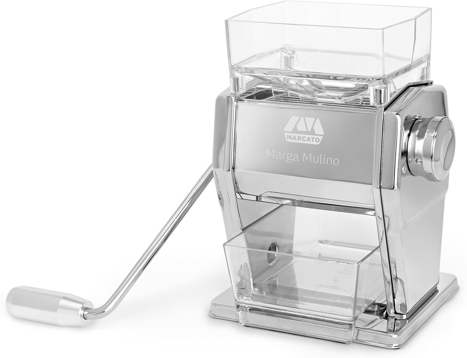 Detalle de Marcato Marga Mulino Grain Mill for Flakes, Flour and Cereal