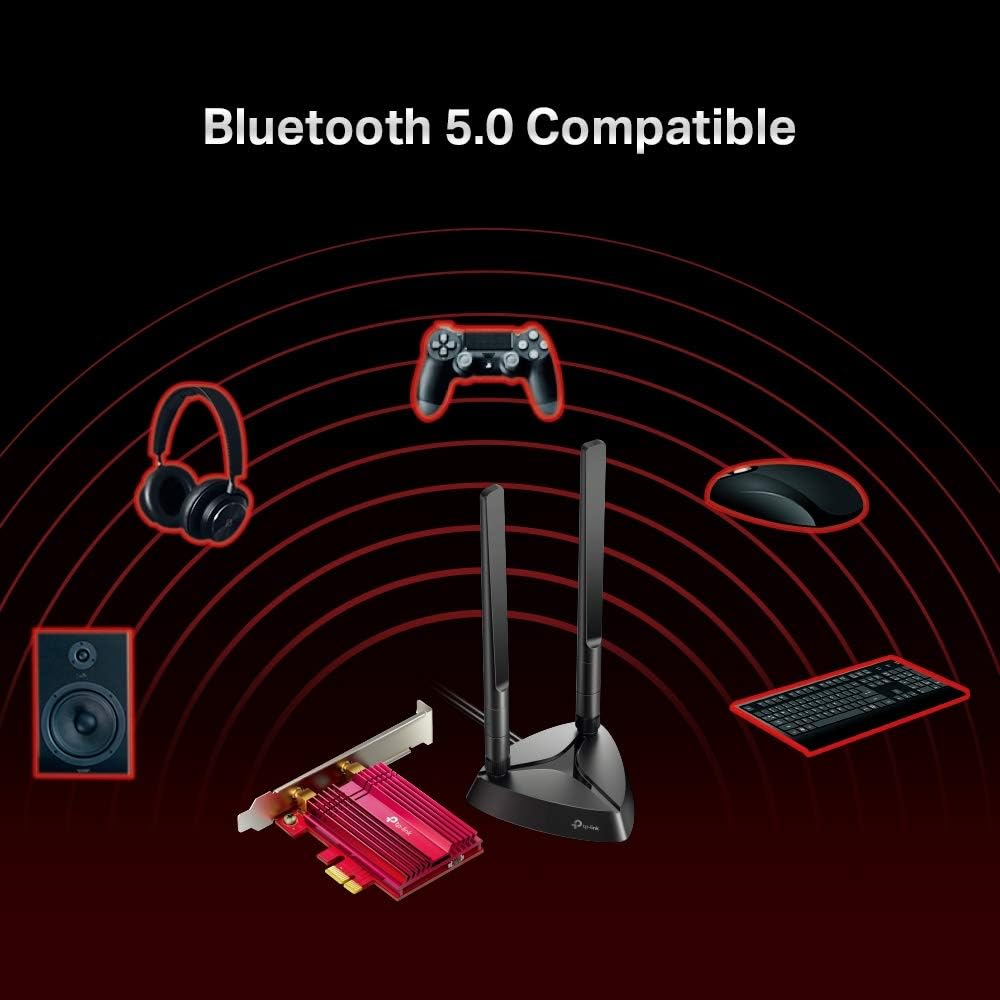 Thumbnail 6 de TP-Link Archer TX3000E – Scheda WiFi 6 PCIe AX3000Mbps con Bluetooth 5.2, dissipatore e protezione WPA3