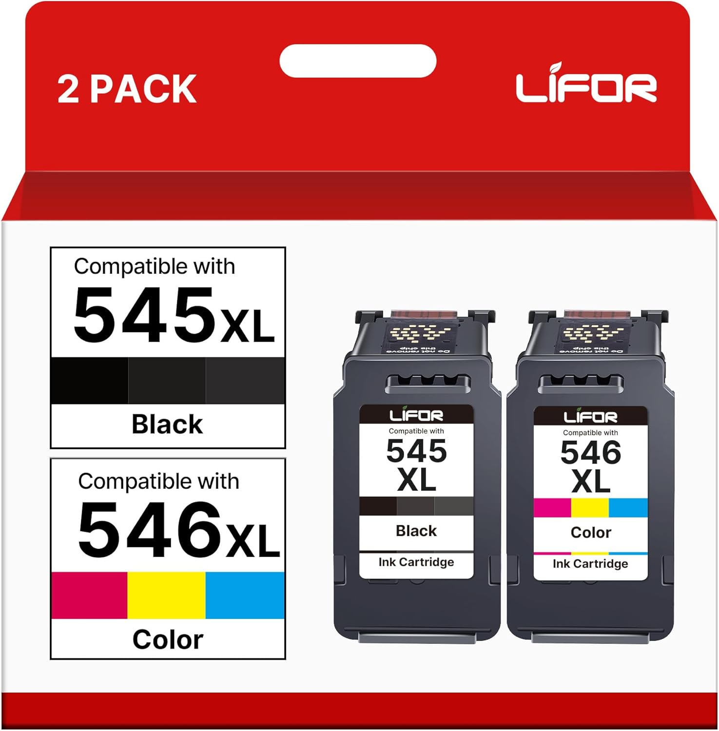 Detalle de LIFOR 545XL 400-page black ink