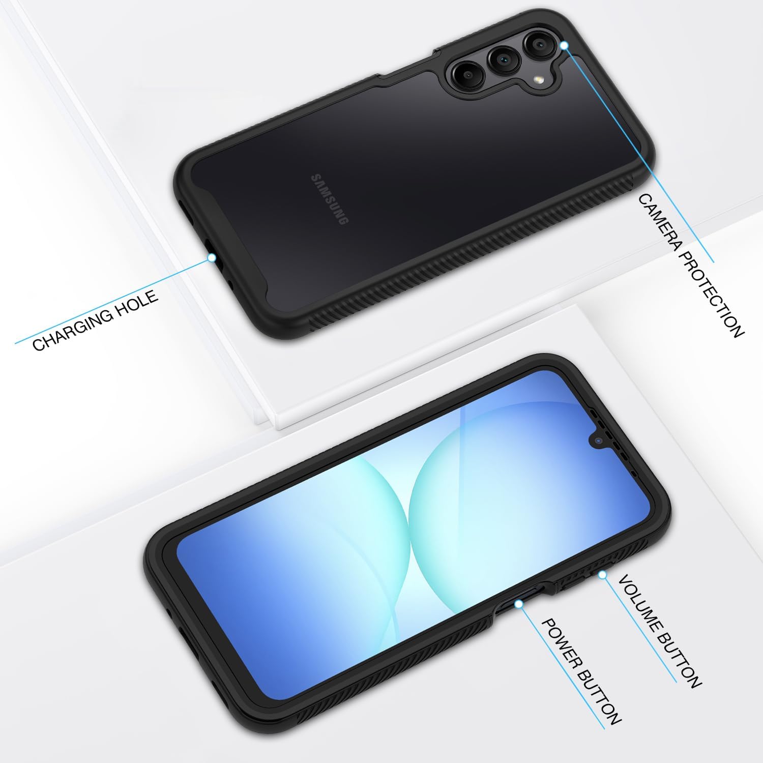 Thumbnail 5 de CENHUFO Samsung A26 Case with 360° Protection