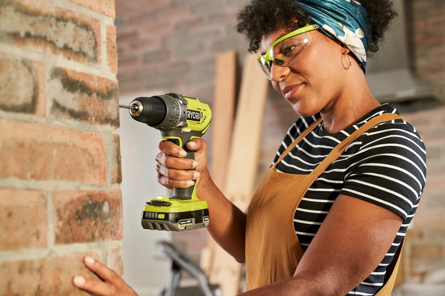 Detalle 2 de Ryobi R18PD32-1C20G trapano 18V ðŸ›