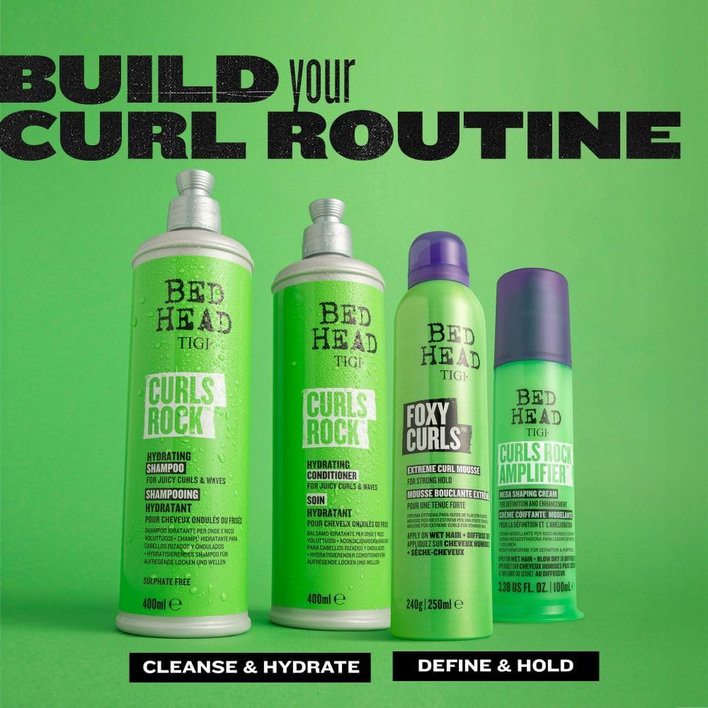 Thumbnail 6 de Bed Head by TIGI Curls Rock: shampoo idratante per capelli ricci da 400 ml