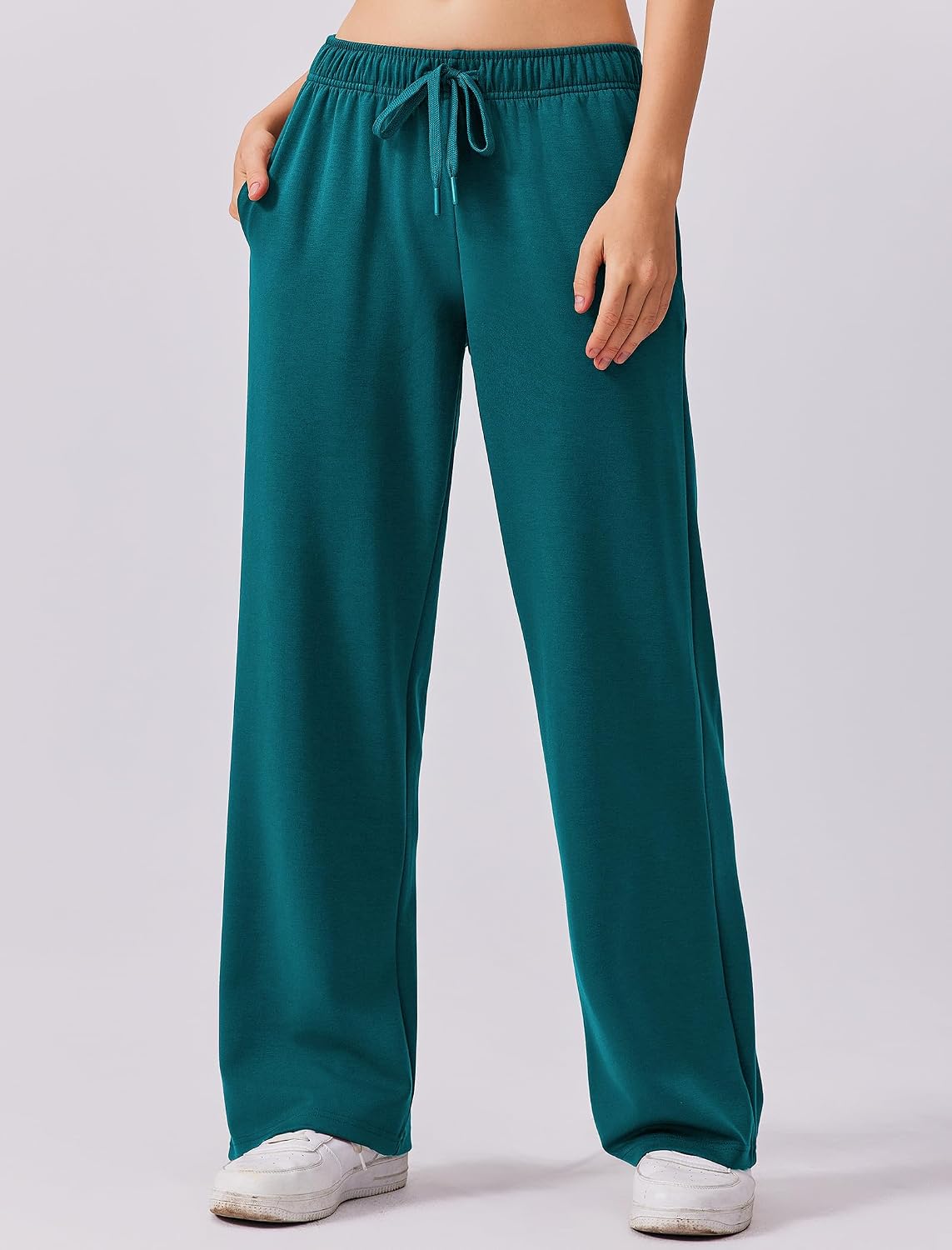 Detalle de PINSPARK pinspark tracksuit Women's Two-Piece Set, Oversized Sweatshirt & Wide-Leg Pants