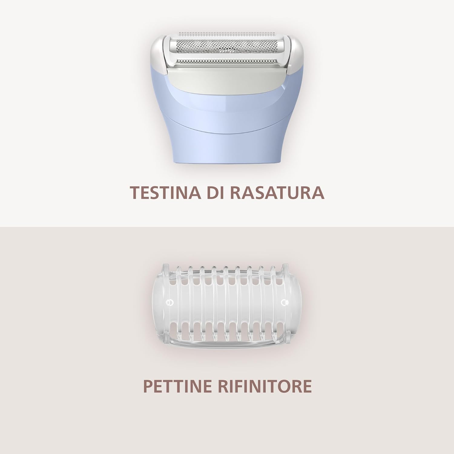 Thumbnail 6 de Philips Lady Shaver Serie 6000 BRL127/00: rasoio senza filo Wet & Dry con sistema a 3 lame per corpo e gambe