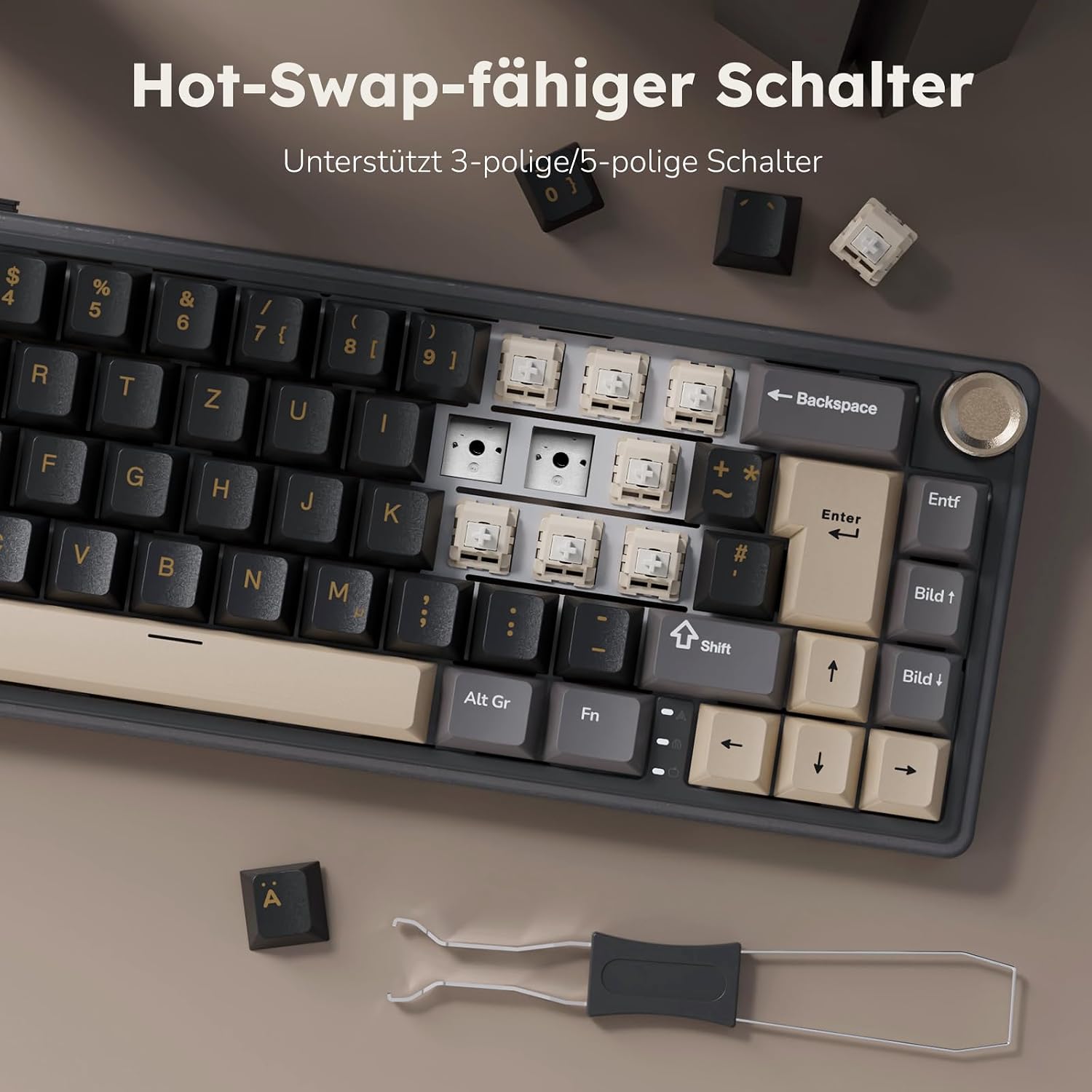 Thumbnail 6 de RK ROYAL KLUDGE R65 60% mechanische Tastatur ⌨