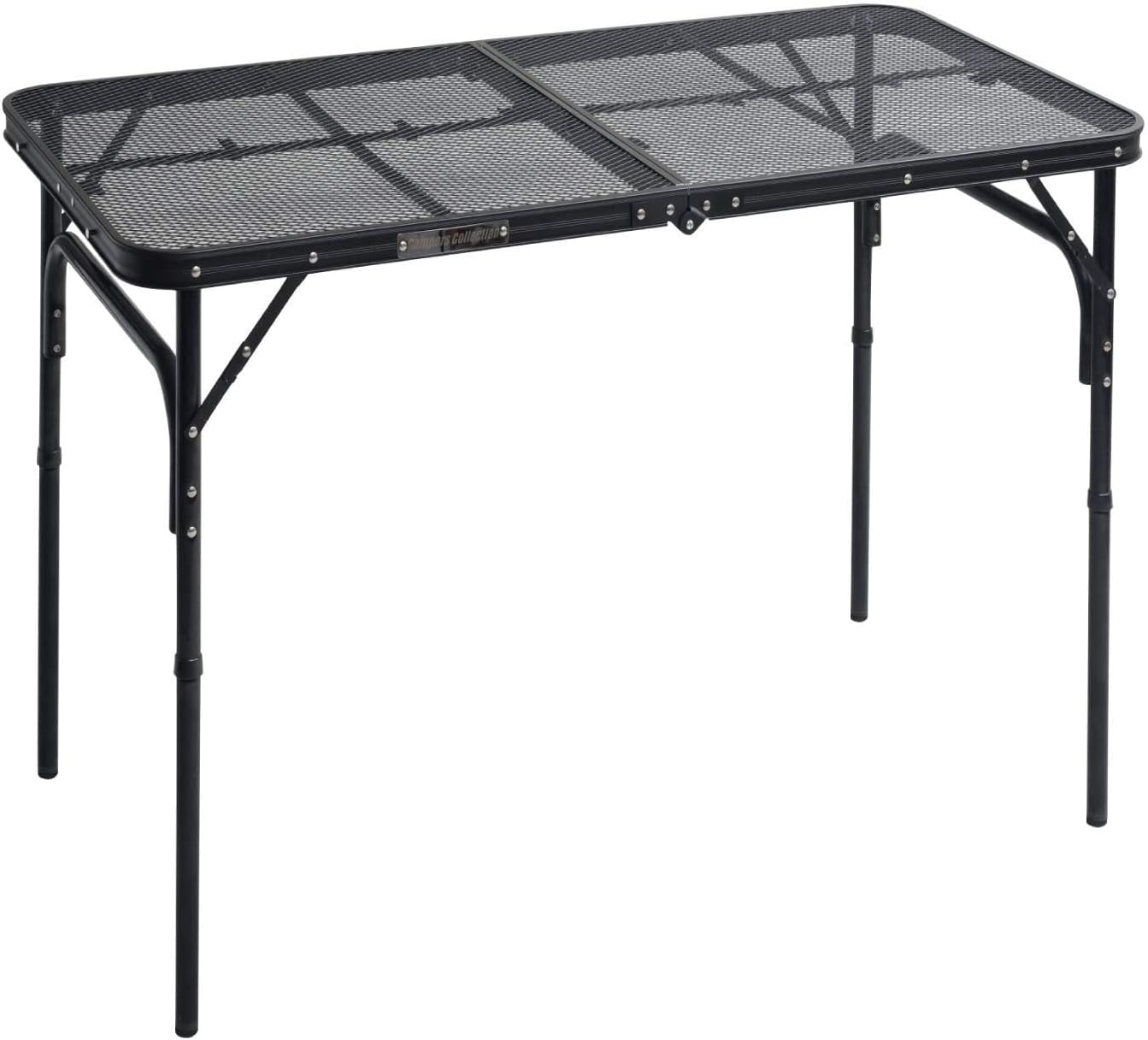 Detalle de Campers Collection TLT-1260(MBK) タフライトメッシュテーブル 高さ2段階・耐荷重40kg