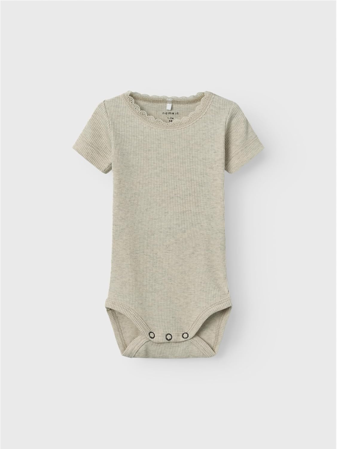 Detalle de NAME IT Baby – Mädchen Bodysuit Noos (1er Pack)