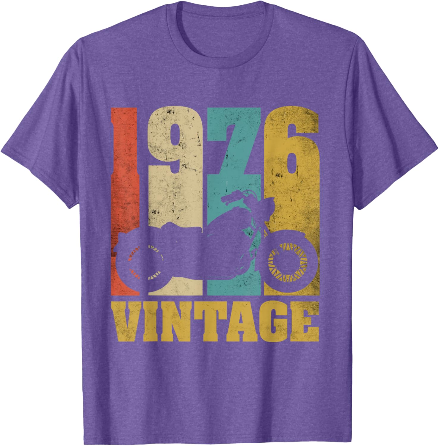 Thumbnail 5 de 50 Compleanno Motocicletta Vintage 1976 Maglietta