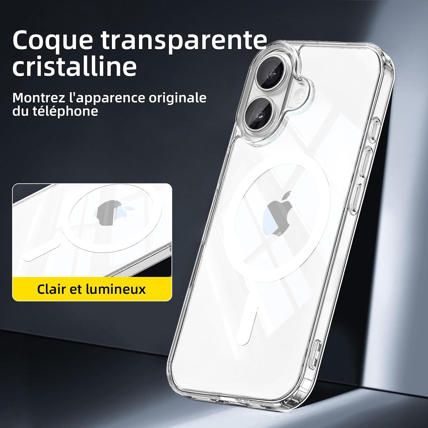 Detalle 2 de NEW'C Coque magnétique iPhone 17 6,3