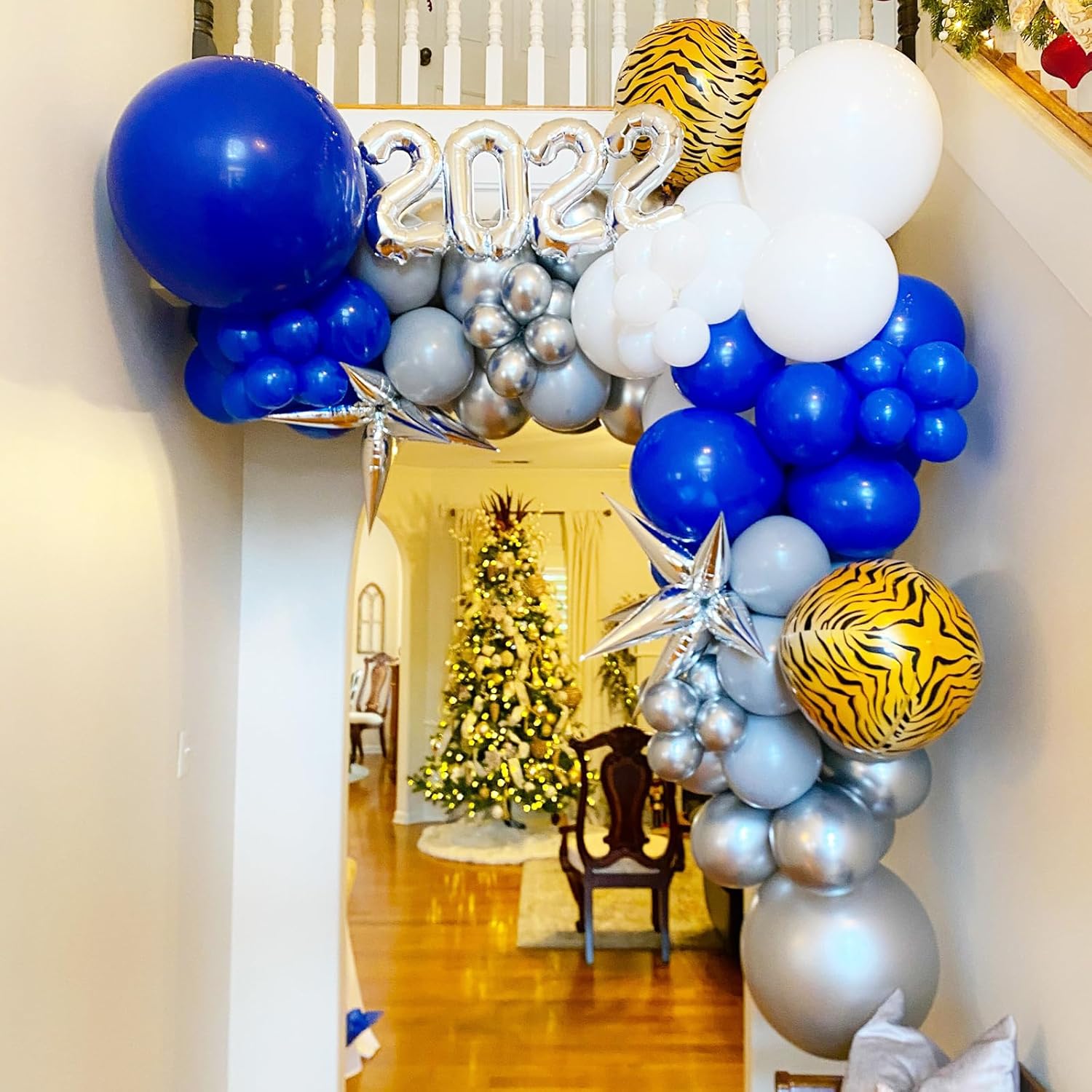 Thumbnail 5 de Voircoloria Royal Blue Balloons 66 pack 🎈