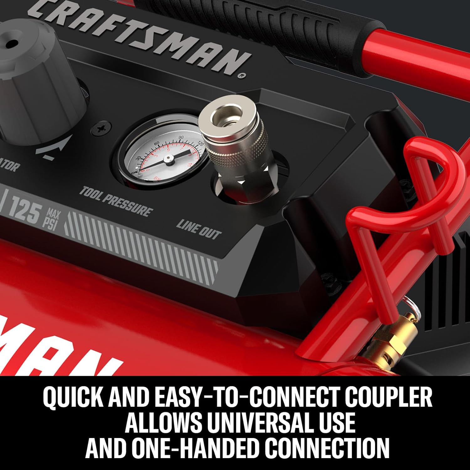 Thumbnail 2 de Craftsman 2 Gallon Portable Air Compressor 🛠