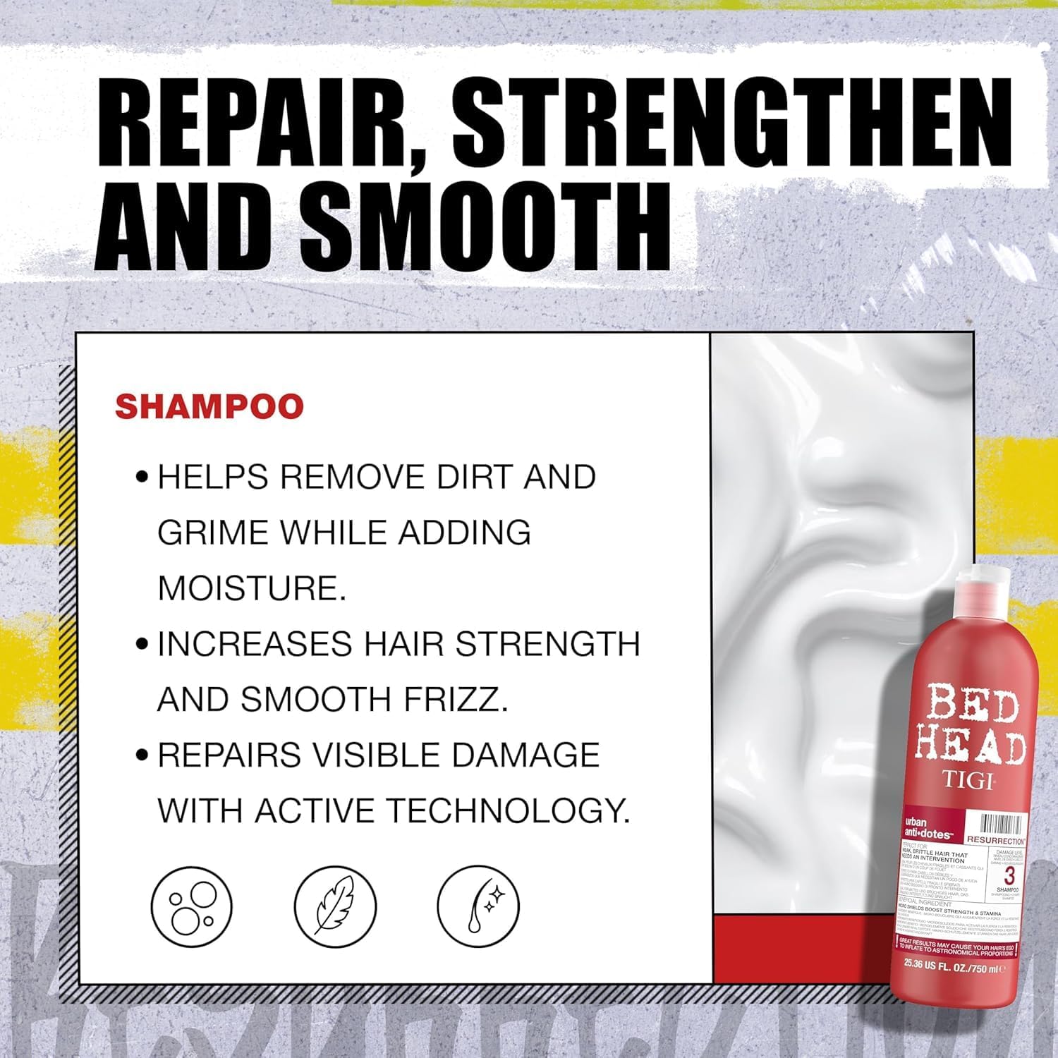 Detalle 2 de TIGI Bed Head Urban Anti-Dotes Resurrection 750 ml