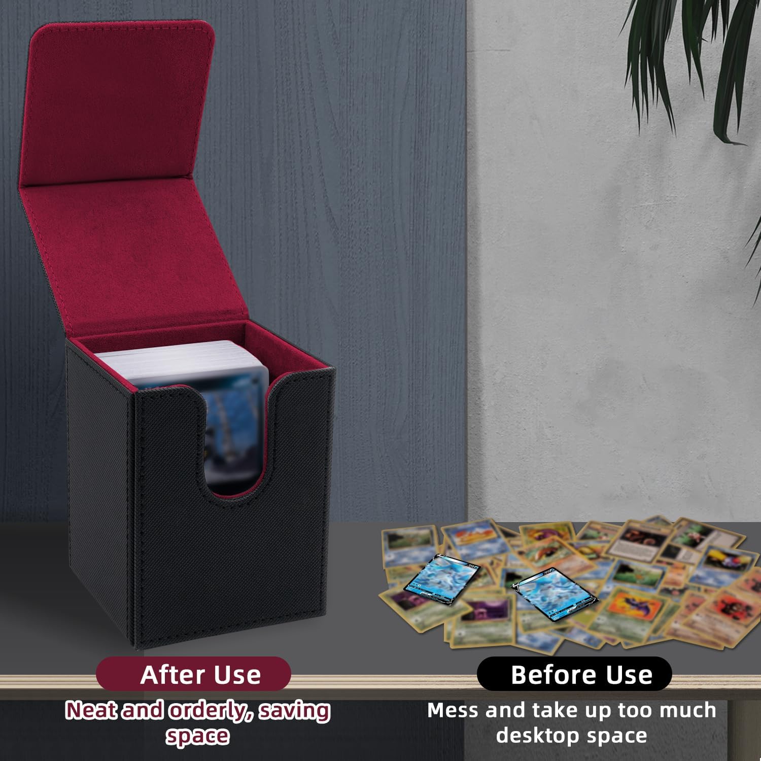 Thumbnail 6 de Tolesum Box Porta Mazzo MTG: Protezione elegante per 100+ carte, chiusura magnetica e accesso rapido