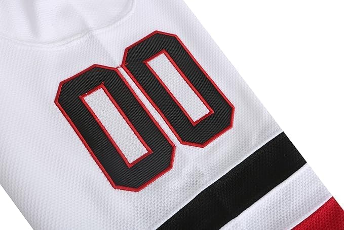 Detalle 2 de Shrandi Griswold #00 Movie Hockey Jersey with Stitched Details, S-5XL