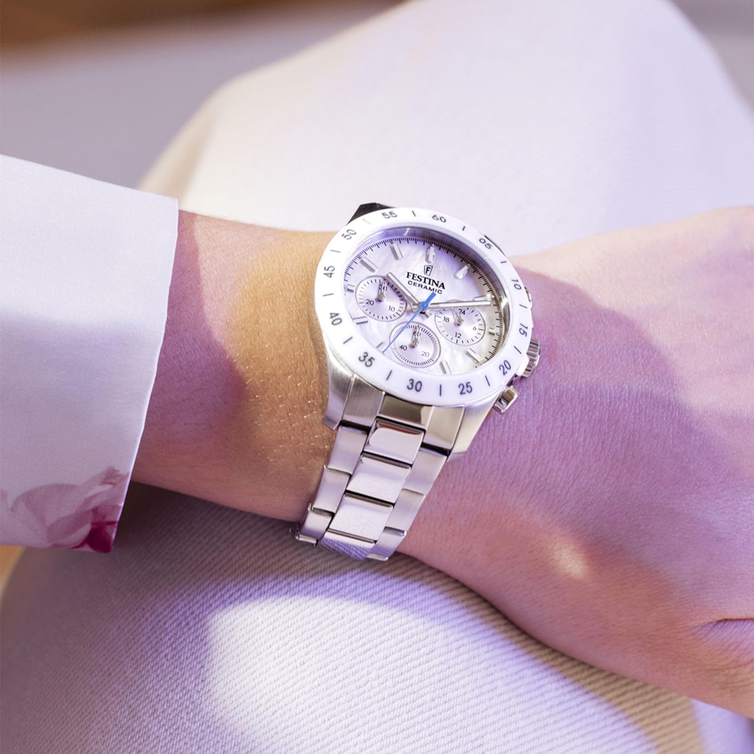 Thumbnail 3 de Festina Orologio Analogico Unisex: stile classico con cinturino in acciaio e movimento al quarzo