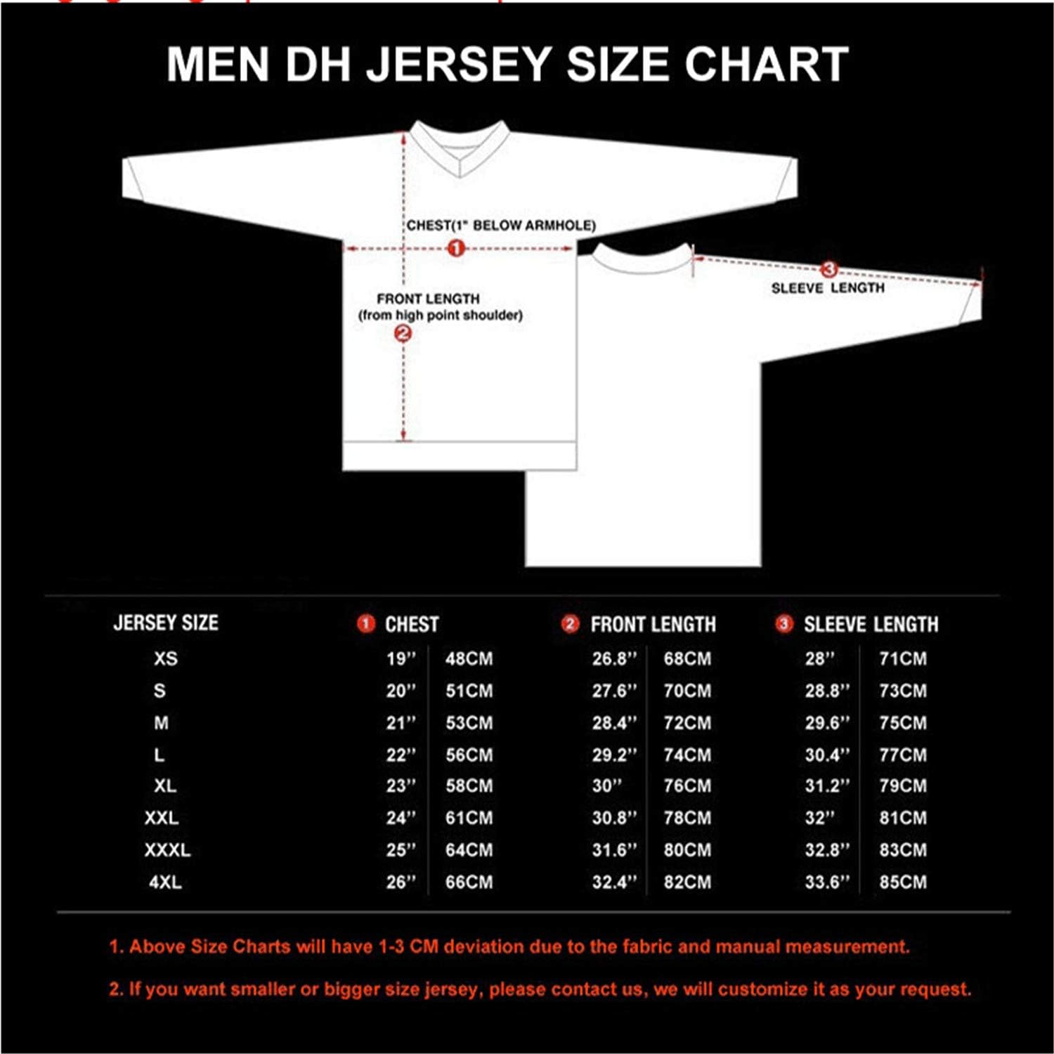 Detalle de PSPORT Dirt Bike Shirts for Men: Motocross Long Sleeve Jersey for Off-Road Riding