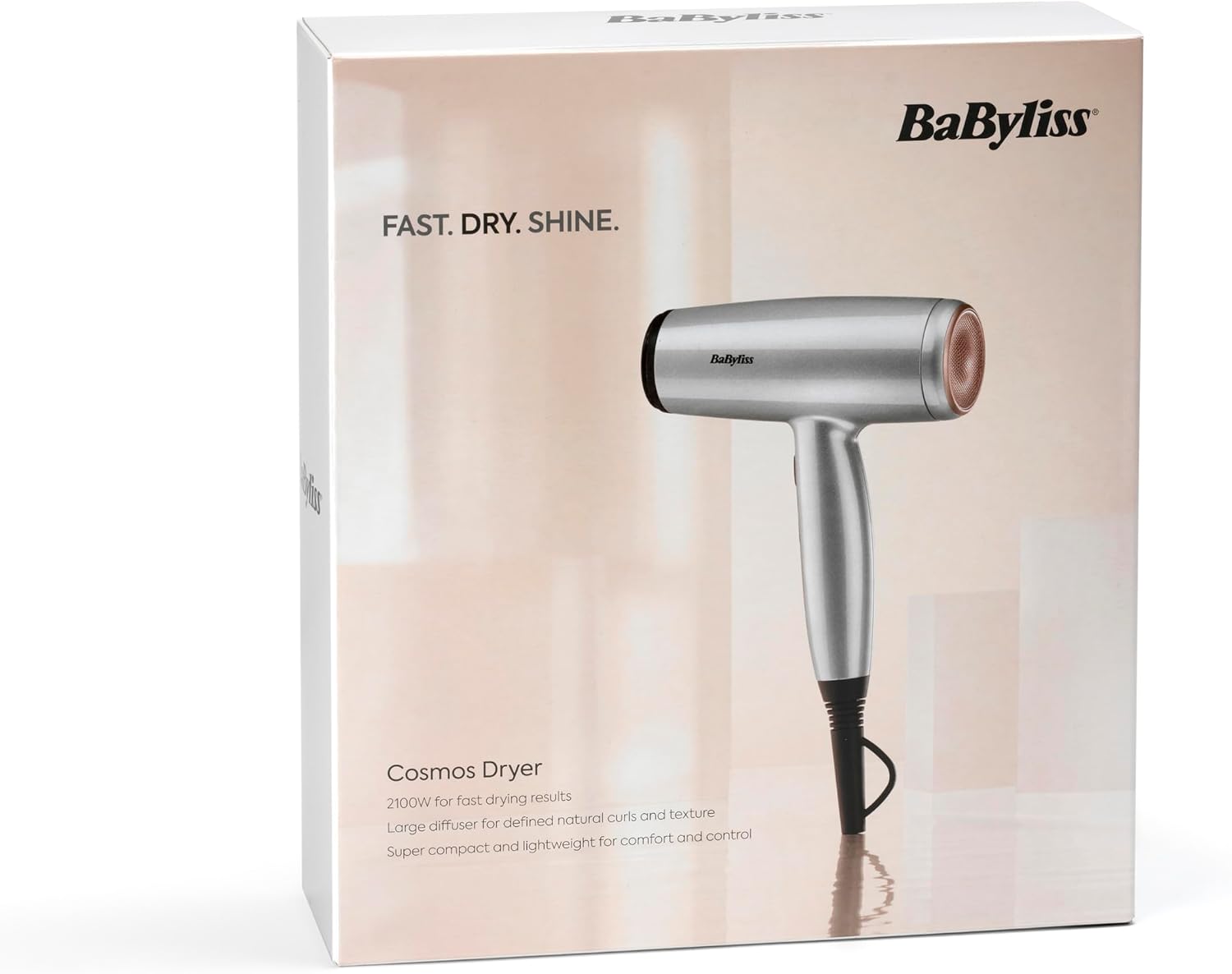 Thumbnail 6 de BaByliss Cosmos D580DU 2100W hair dryer