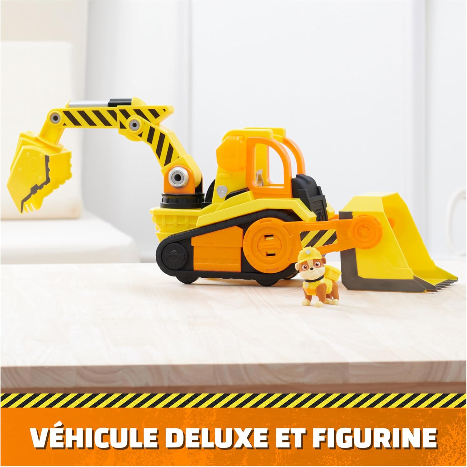 Detalle 2 de Ruben & Compagnie – Véhicule Deluxe Ruben (voiture figurine Pat Patrouille) pour enfants 3 ans et +
