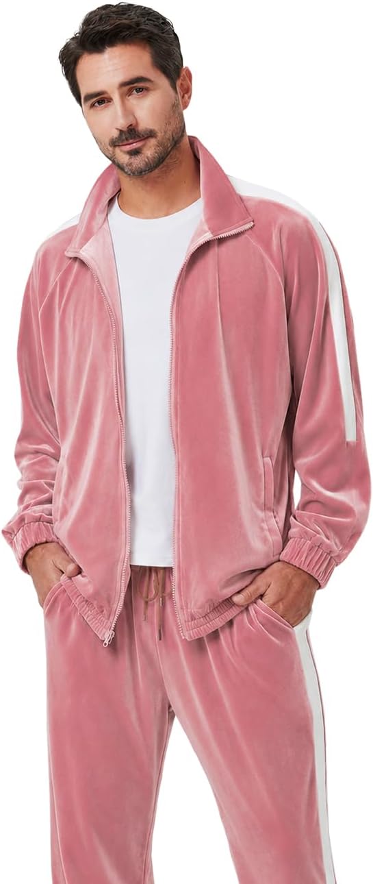 Detalle de Ragelion Men's Velour Tracksuit