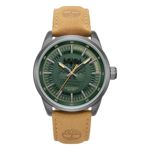 Thumbnail 3 de Timberland Lanigan, reloj de hombre de 44 mm con acabado IP y esfera verde