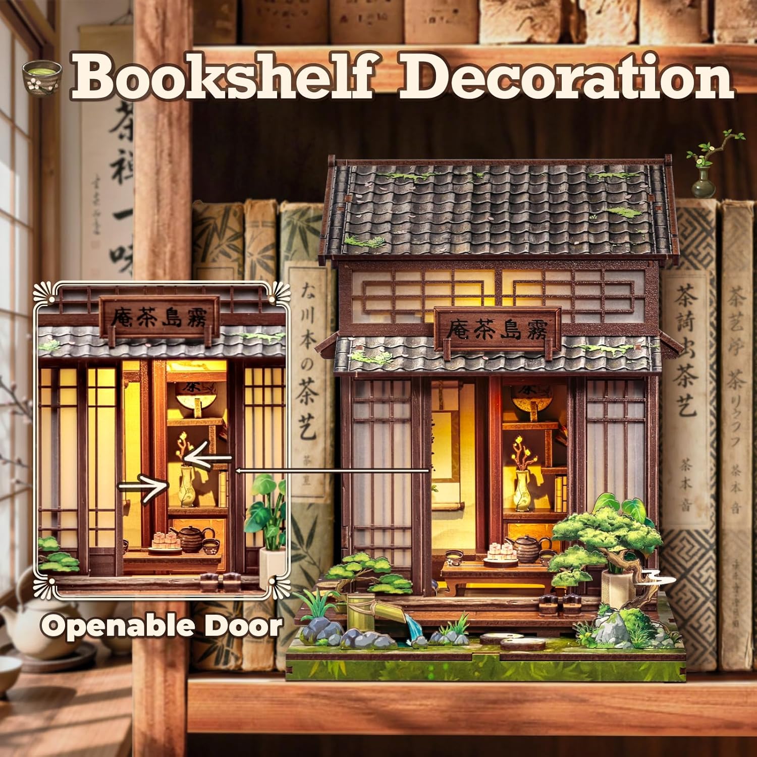 Thumbnail 4 de Fsolis Book Nook Kit Japanese Tea Room 145 pcs 📚
