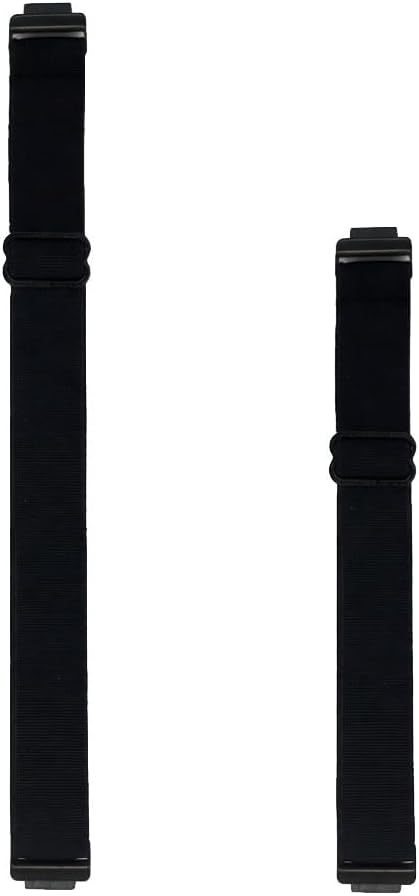 Detalle de Grestun Fitbit Inspire 3用 伸縮ナイロンバンド 2本セット 手首・足首対応 Mサイズ