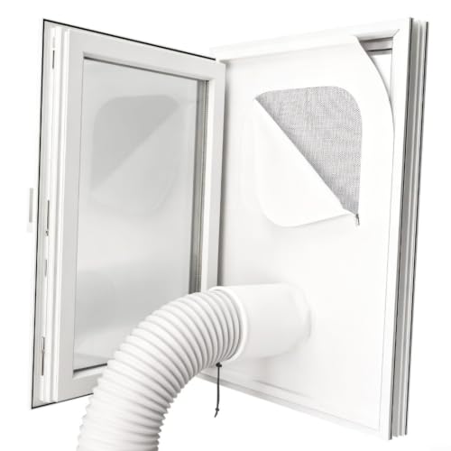 Detalle 2 de Fauhapyway Fensterabdichtung für Klimageräte – Dichtstoff für Schiebefenster, 114x133 cm (L-114 × 133 cm)