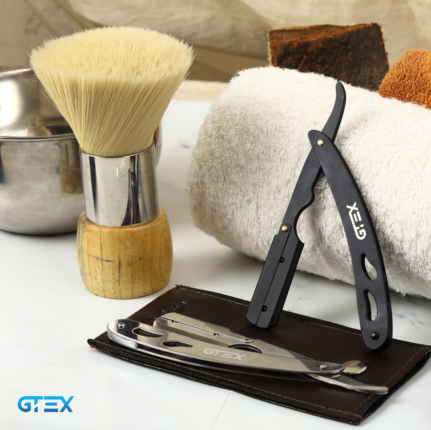 Thumbnail 6 de Straight Razor Set Rasiermesser 100 Klingen
