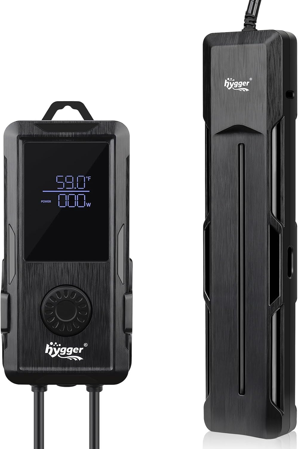 hygger Submersible Aquarium Heater 500W digital thermostat for 220–510 L fish tanks