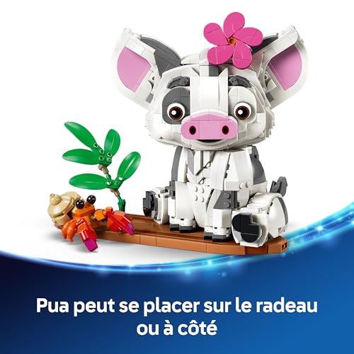 Detalle de LEGO Disney Vaiana Pua – Jeu de Construction 43292