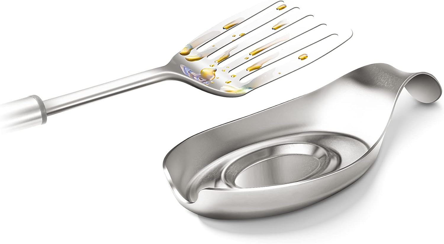 Thumbnail 2 de Tescoma Poggiamestoli GrandCHEF: poggiamestoli in acciaio inox con ampia superficie d'appoggio