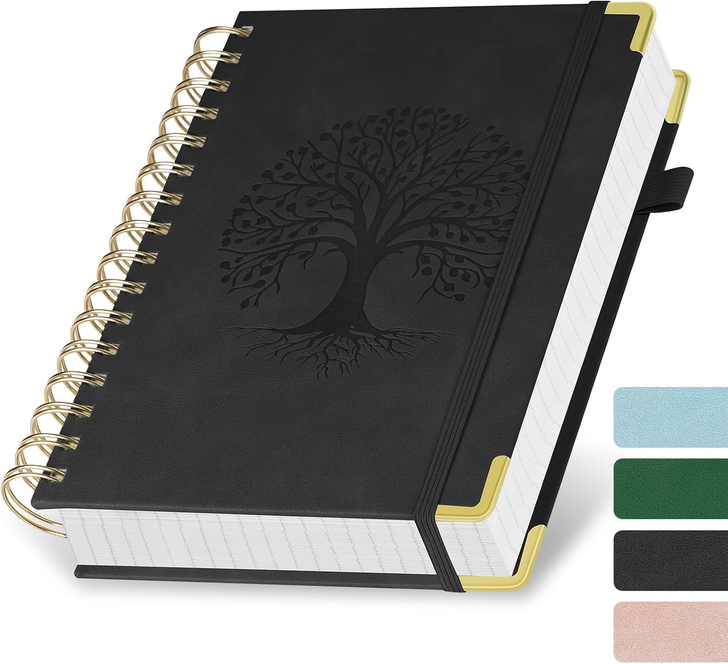 Detalle de AOOSU Spiral Notebook A5 a griglia, 300 pagine