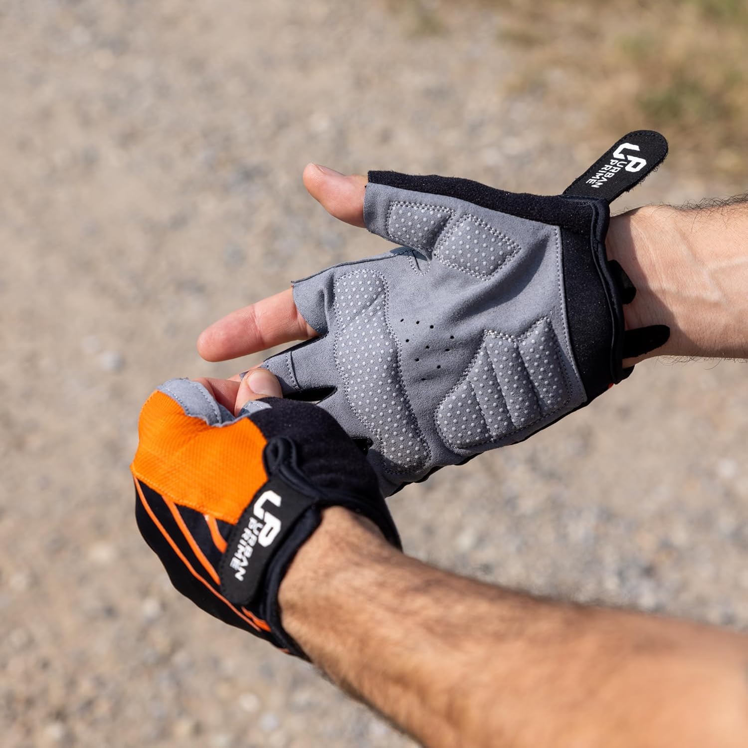 Thumbnail 5 de Urban Prime Short guanti da ciclismo con gel pads, traspirazione e chiusura in velcro