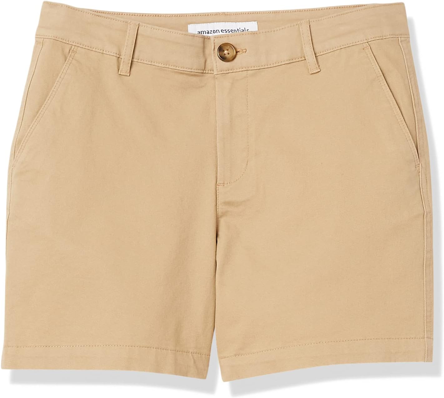 Thumbnail 5 de Amazon Essentials Women's Mid-Rise Slim-Fit 5-Inch Inseam Khaki Shorts
