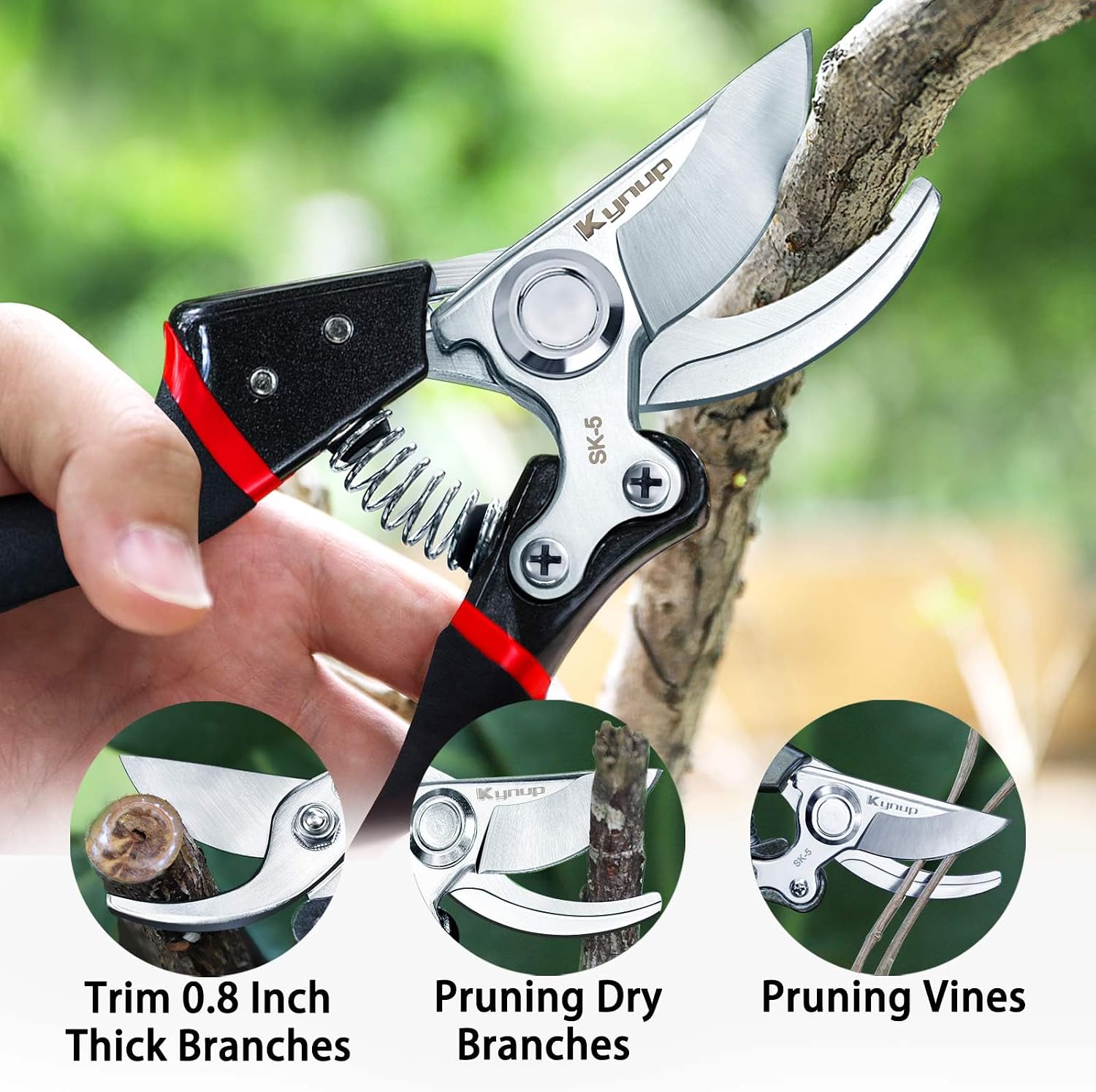 Thumbnail 4 de Kynup 2 Pack Secateurs, 1 inch cut
