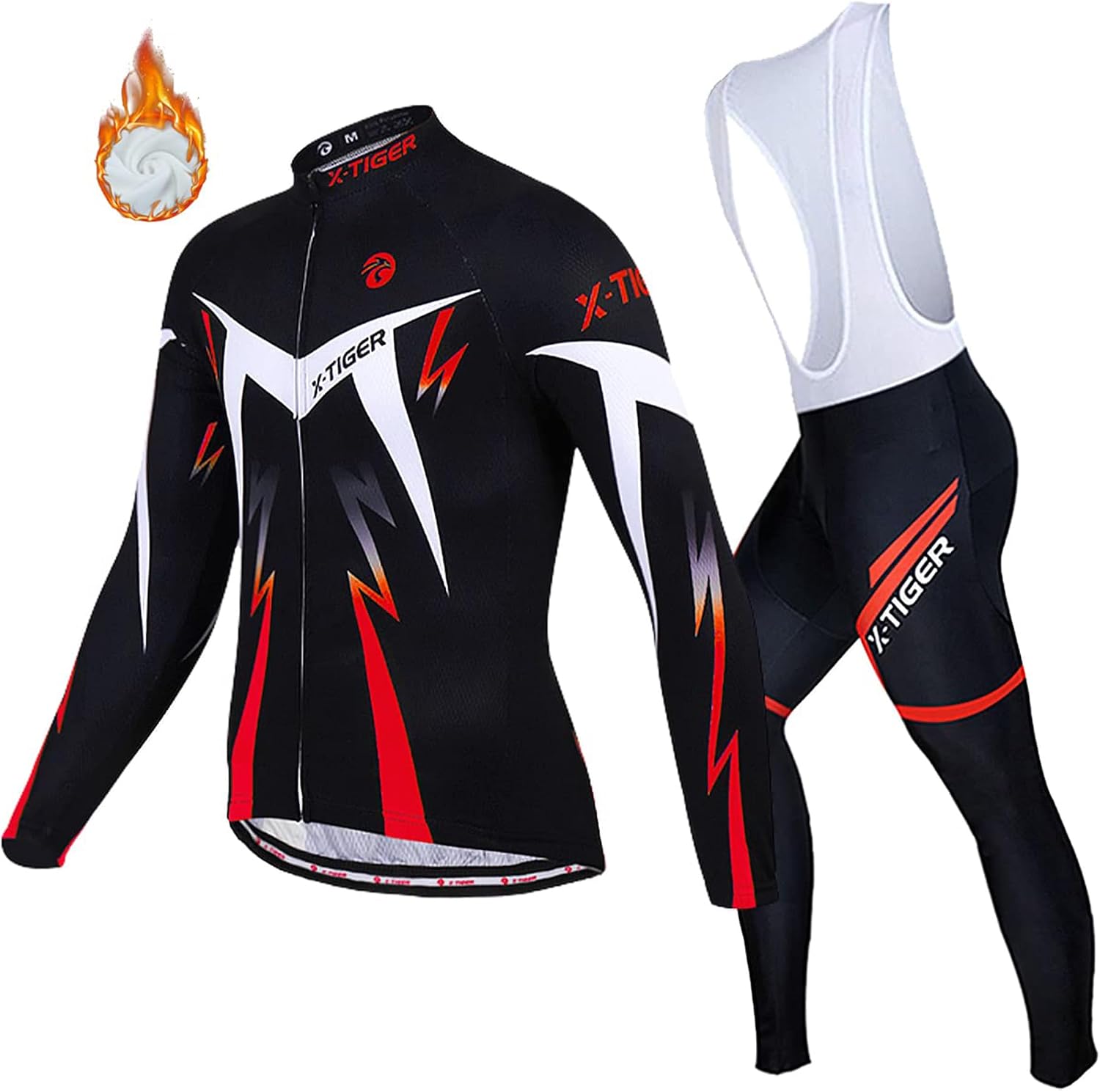 Detalle de X-TIGER Ciclismo Inverno Termico 5D Gel