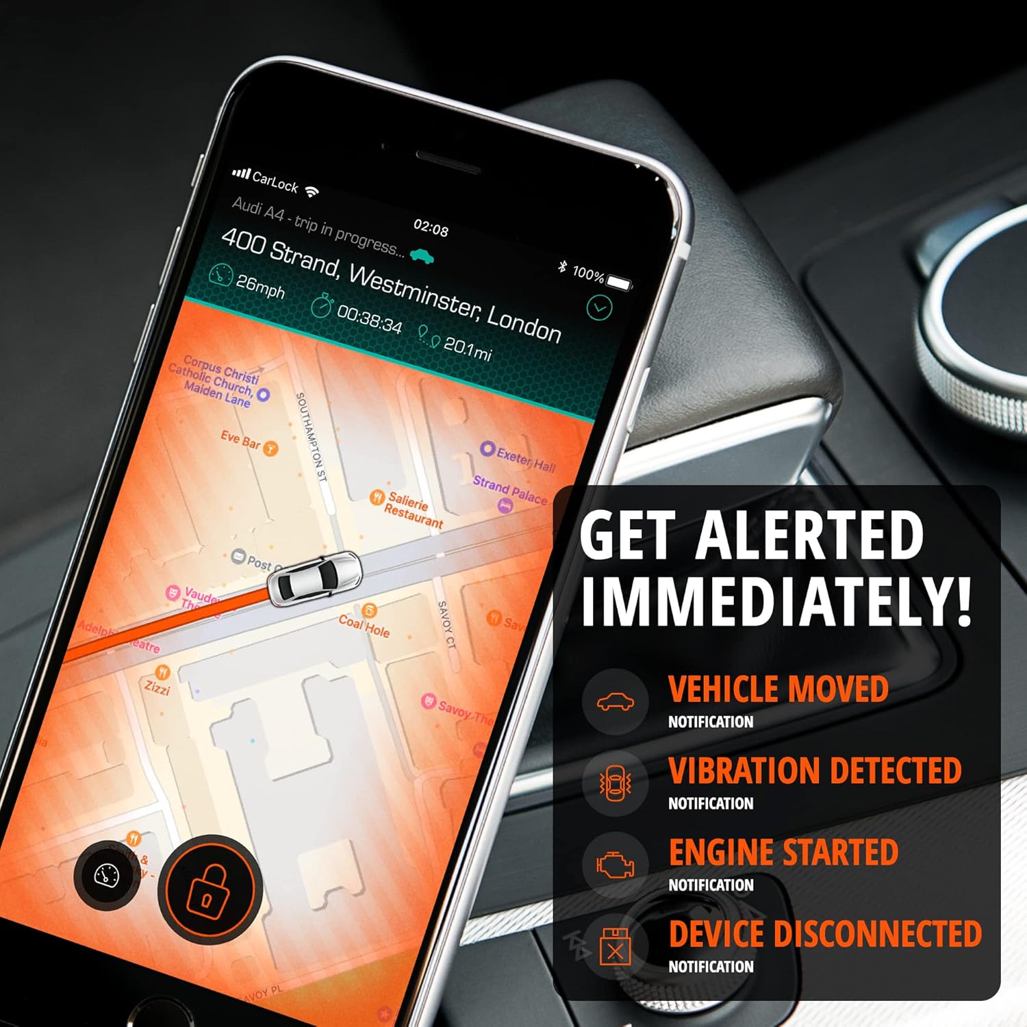Detalle 2 de Carlock Basic car tracker and alarm